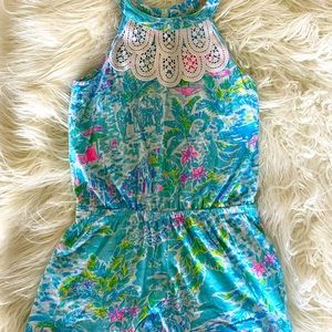 Girls Lilly Romper